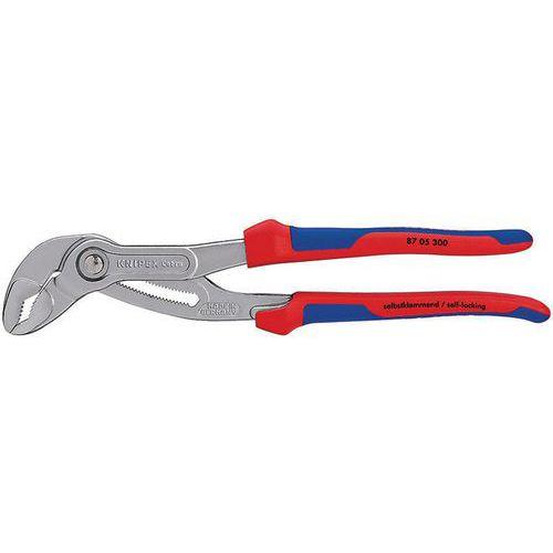 PINCE MULTIPRISE COBRA® 300MM - BI-MATIÈRE - CHROMÉE - CAPACITÉ 60MM - KNIPEX