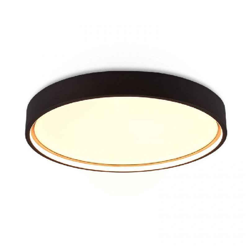 Plafonnier LED 29W 3260 lm 2300+3000+4000K noir mat - Trio - Doha - noir métal 4017807575002_0