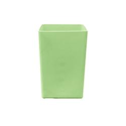 PLAST'UP ROTOMOULAGE Pot de fleur carré suerte 109l - VERTPISTACHE - vert plastique 0637962081855_0