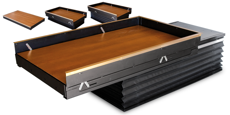 Plateforme élévatrice Z-SLIM - discrète et peu encombrante, pour différences de niveaux jusqu'à 500mm (750mm modèle SUPER)_0