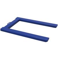 Plateforme pèse-palette PX - 3000 kg - Précision C3 (OIML R60) - Acier verni et inox_0