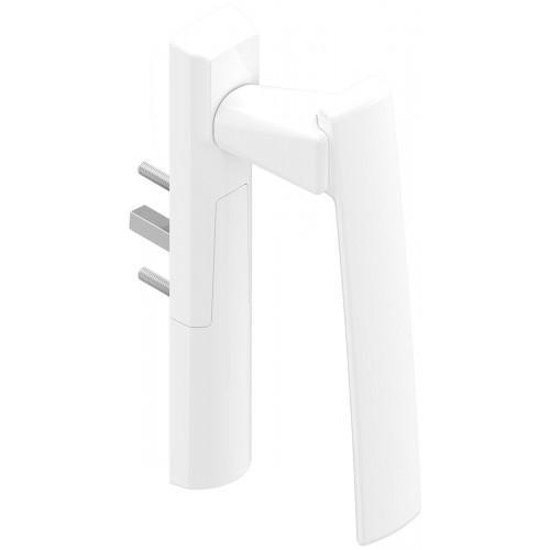 POIGNÉE INTÉRIEURE DÉPORTÉE POUR PORTE COULISSANTE SARENA - BLANC 9016 BRILLANT - 33/47 - GAUCHE LA CROISÉE DS