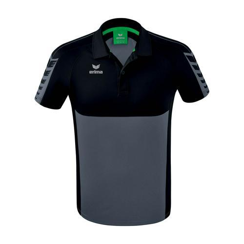 POLO HOMME - ERIMA - SIX WINGS GREY/NOIR