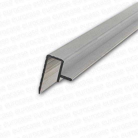 Profilé aluminium de couvercle système capot plat- eurocase - ref. : 150639_0