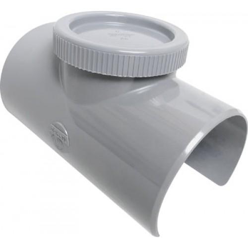 SELLE PVC AVEC BOUCHON DE VISITE - SLV109 NICOLL