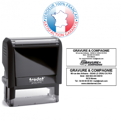 Trodat printy 4915 | empreinte 6 lignes 70 x 25 mm offerte référence: 007-trodat-printy-4915_0