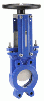 Vanne guillotine bi-directionnelle - Fonte EN GJL250 - Pelle Inox 304 - Siège EPDM PN10 - Étanchéité bidirectionnelle_0
