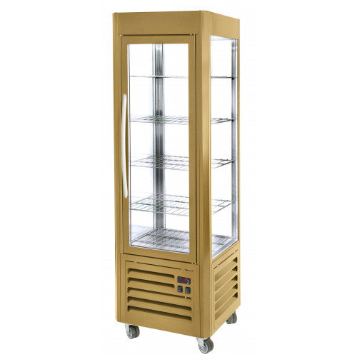 VITRINE RÉFRIGÉRÉE PANORAMIQUE FIXE GOLD PROFESSIONNELLE