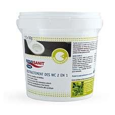 771312 - Resobiotech Biotraitement des WC - Seau 12 pastilles 50g - HEEGEO - Détartre, élimine tartre urique, supprime mauvaises odeurs_0