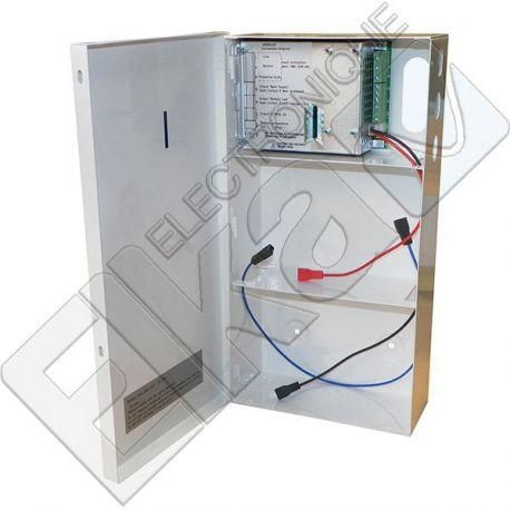 Alimentation coffret secourue 24V / 2A - MB6024B1 - Bull Power Supply BPS avec batterie 2x12V 7Ah_0