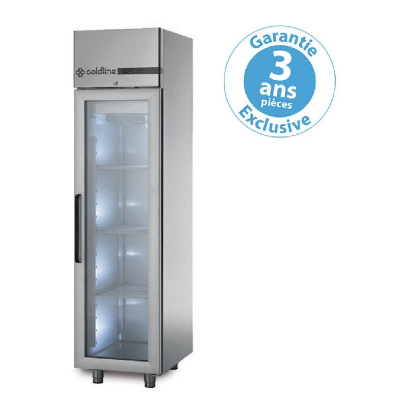 Armoire réfrigérée positive Master - groupe logé - 1 porte vitrée - 350 L - A301MV-2 - température -2° à +8°C_0