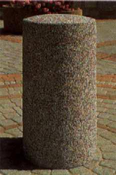 Borne en béton cylindrique BNB15 - Hauteur 85 cm - Diamètre 45 cm - 3 finitions disponibles_0