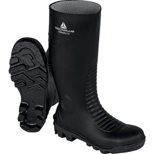 BOTTES DE SÉCURITÉ EN PVC S5 SRA - NOIR - 43