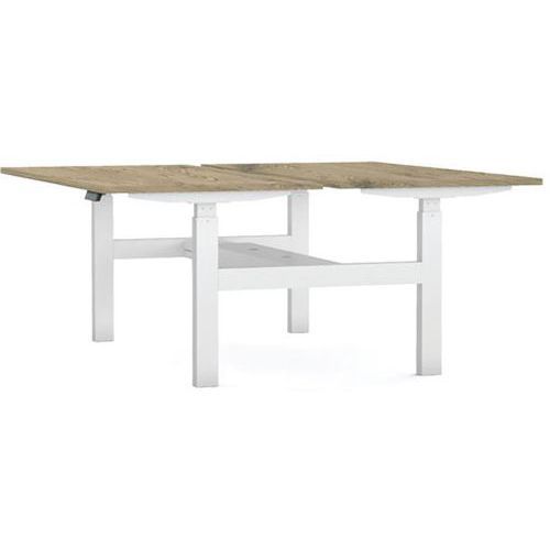 BUREAU STRUCTURE PARTAGÉE L180XP80 ÉP.25MM BRUNSWICK/BLANC - EOL