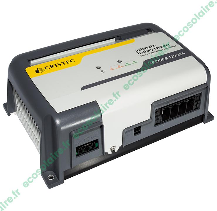 Chargeur de batterie YPOWER 60A 12V - 3 sorties - Pour batteries de 500Ah à 700Ah_0