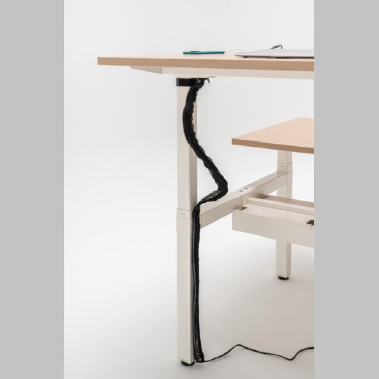 Chaussette passe-câbles S96 - MDD - Organisateur vertical pour bureaux OGI et OGI Drive_0