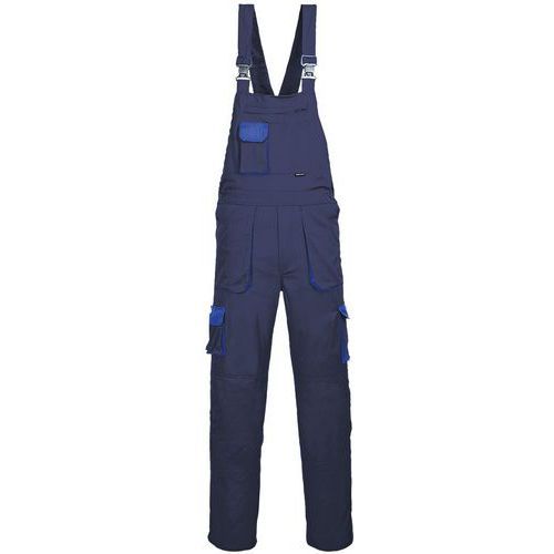 COTTE À BRETELLES TEXO CONTRAST TX12 BLEU FONCÉ XXXL - PORTWEST