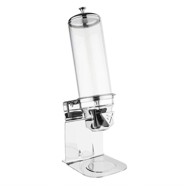 Distributeur simple de céréales 4 Litres en inox et SAN_0