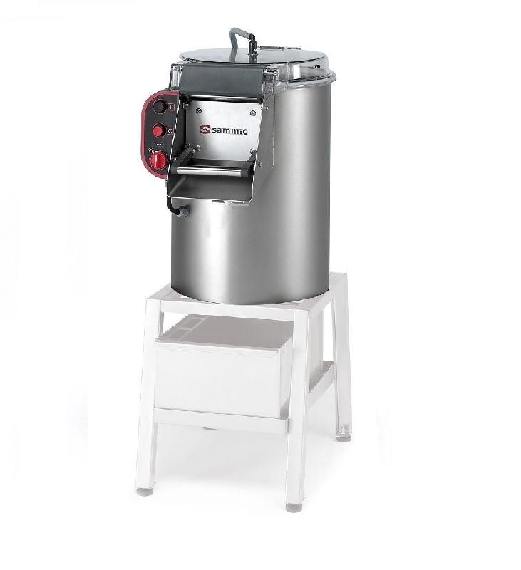Éplucheur Sammic PI-10 230-400/50/3N, 10 kg par cycle, acier inoxydable, rendement 200-240 kg/h, minuterie 0-6 min, 370 W, IP65, couvercle sans BPA -_0