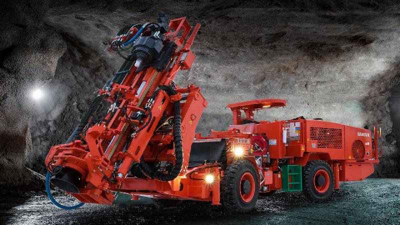 Foreuses fond de trou DU311 - Sandvik - Compacte et mécanisée pour mines souterraines_0