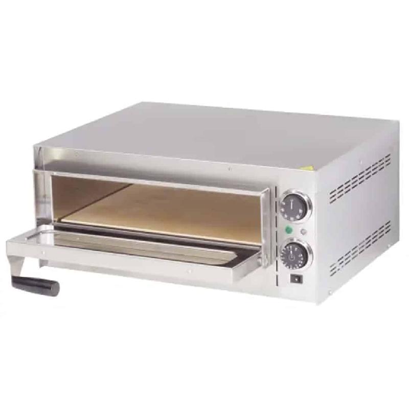 Four à pizza en acier inoxydable 1 chambre 2000 W_0