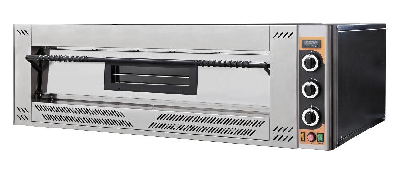 Four à pizza gaz - 9 pizzas Ø 35 cm - Plan de cuisson en pierre réfractaire - Référence GXL9_0