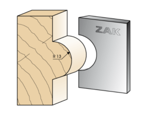 JEU DE 2 FERS ZAK53102 HAUTEUR 50MM