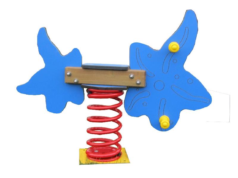 Jeu sur ressort 1 place - figurine étoile de mer_0