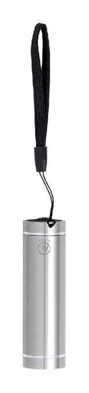 Lampe torche en aluminium recyclé - 1 LED avec dragonne - Fonctionne avec 3 piles AAA_0