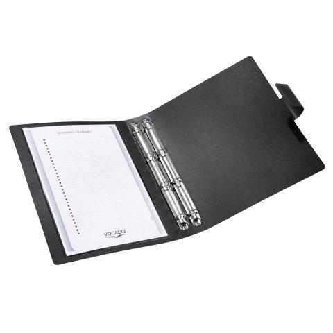 LOT DE 4 - CLASSEUR POUR ARCHIVAGE DE PARTITIONS EN POLYPROPYLÈNE TEMPO VOCALYZ VIQUEL