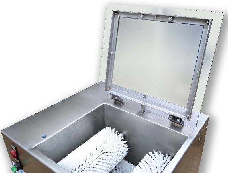 Machine à brosser et rincer les fromages - pour fromages de 1 à 4 kilos - idéale pour petites productions_0