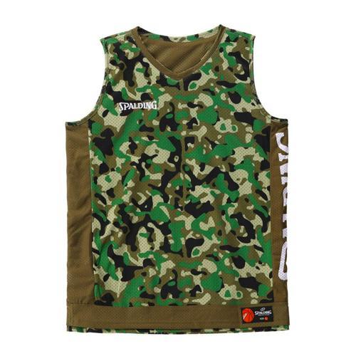 MAILLOT BASKET RÉVERSIBLE - SPALDING - CAMO KAKI