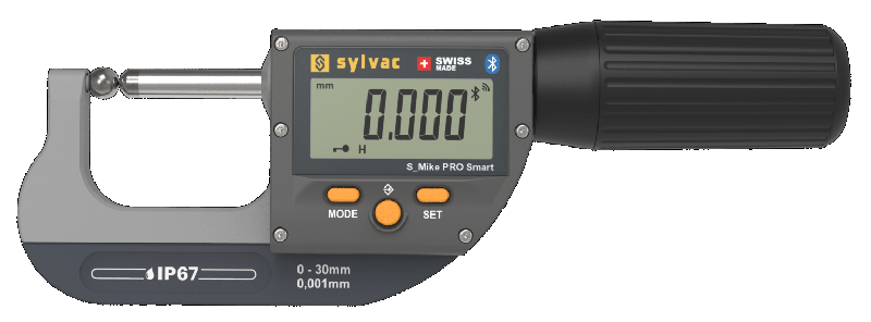Micromètre professionnel S_Mike PRO Sphérique Ø7 - Grande vitesse avec broche non rotative_0