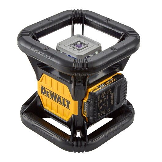 Niveau laser rotatif intérieur/extérieur 18V 2Ah Li-Ion - faisceau rouge - DEWALT - DCE079D1R-QW avec coffret TSTAK_0