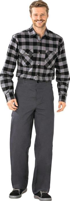 Pantalon de soudeur - Réf. 1710 - Taille 56 - Gris - 100% coton sergé diagonal - PLANAM_0