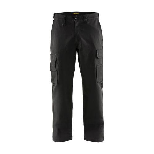 PANTALON DE TRAVAIL CARGO NOIR - BLAKLADER