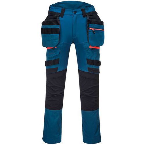 PANTALON DE TRAVAIL POCHES FLOTTANTES DÉMONTABLES BLEU FONCÉ 48 - PORTWEST