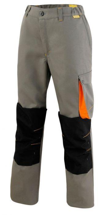 Pantalon de travail G-ROK vert avec genouillères - Taille M (44-46), 88-92 cm - Normé EN 14404_0