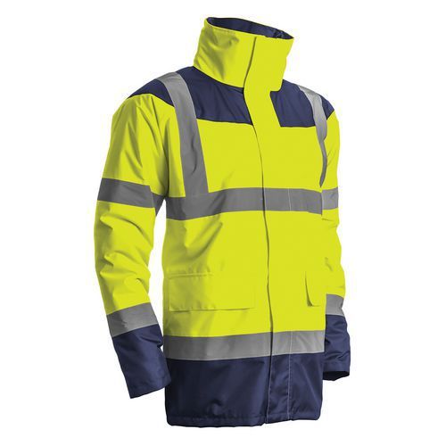 PARKA HAUTE VISIBILITÉ MATELASSÉE KETA - JAUNE - T.5XL - COVERGUARD