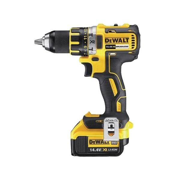 PERCEUSE VISSEUSE SANS FIL DEWALT 13MM COMPACT 14.4V 4AH LI-ION SANS CHARBON - DCD732M2