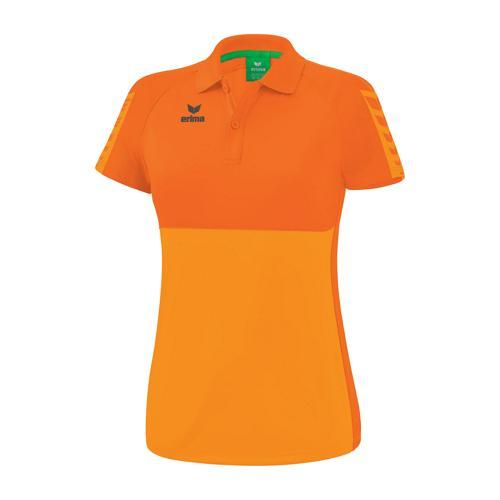 POLO FEMME - ERIMA - SIX WINGS ORANGE/ORANGE