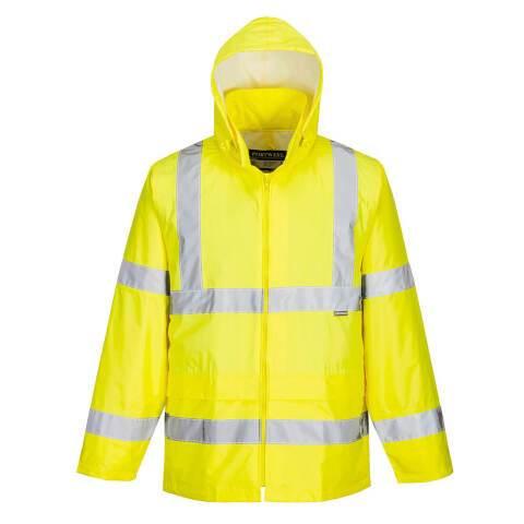 PORTWEST H440 VESTE DE PLUIE HI-VIS JAUNE - TAILLE XS