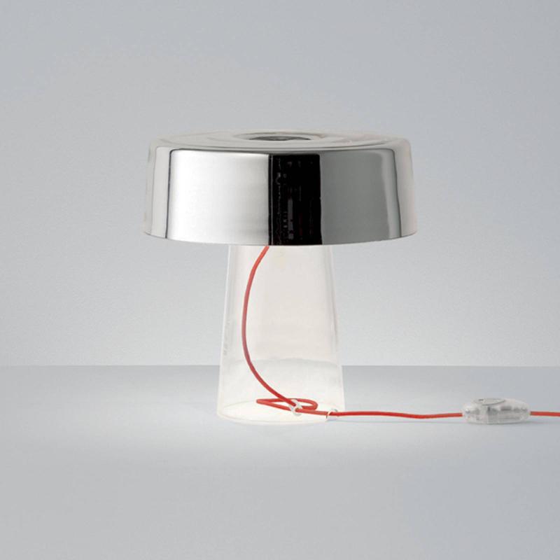PRANDINA GLAM LAMPE DE TABLE 36 CM CLAIR/MIROIR