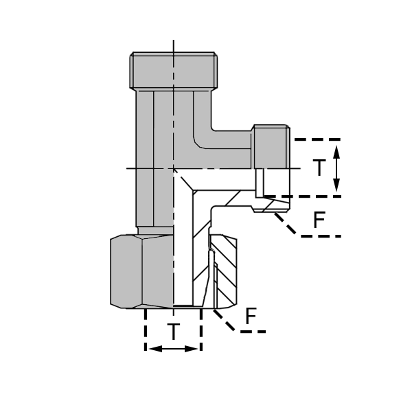 Raccords à bague orientable - Renversé pré-serti - TMFR 13 NE - GTMFR00013_0