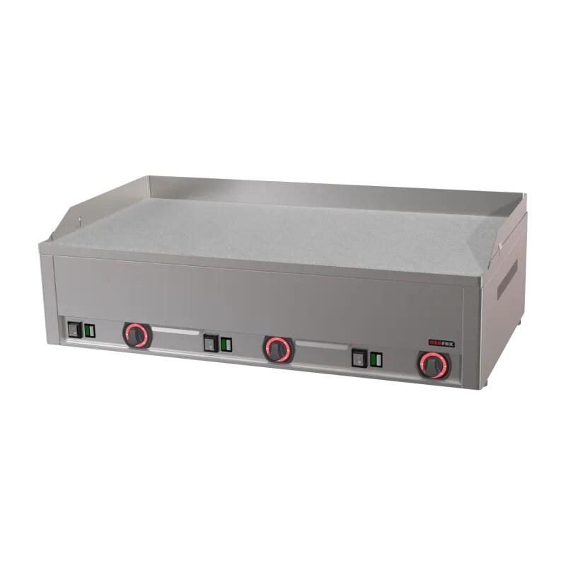 RM GASTRO Plaque de cuisson 97x48 électrique chrome durable lisse TOP 400 V REDFOX - FTHC 90 E - REDFOX - 0615402215275_0