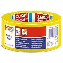RUBAN ADHESIF PVC 150 JAUNE DE MARQUAGE AU SOL, RUBAN D'AVERTISSEMENT, 33 M X 50 MM - LOT DE 2