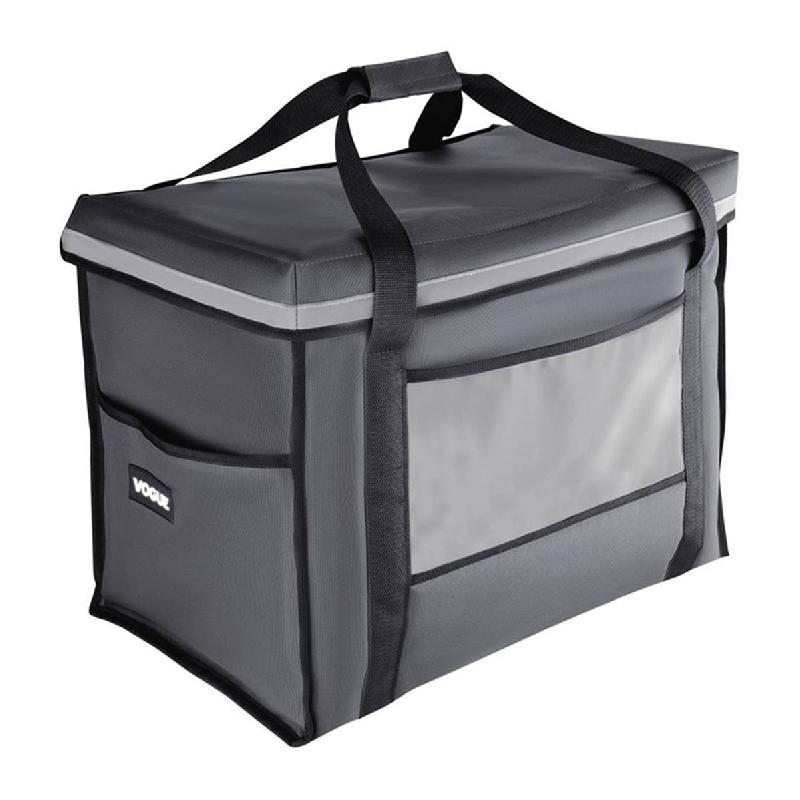 Sac de livraison isotherme pliant gris 540 x360 x 430 mm | Vogue - FR226_0