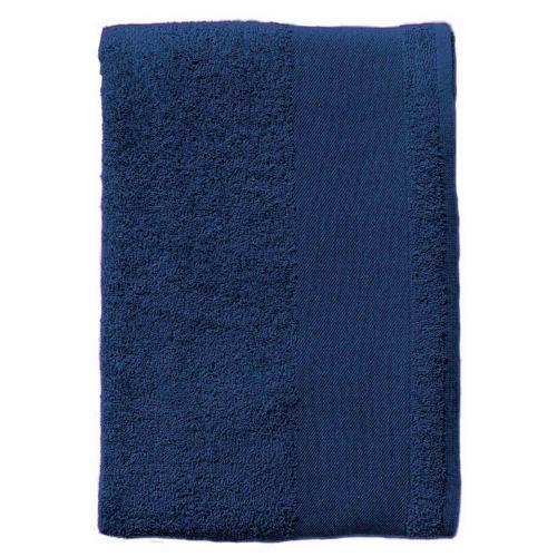 SERVIETTE COTON ÉPONGE MARINE 70 X 140 CM