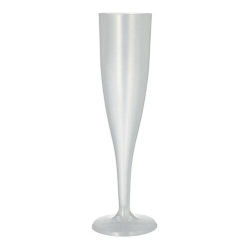 Starpak Verres à vin pétillant réutilisables PP 0,1 l Ø 4,8 x 20,1 cm incassable (100 unités) PAPSTAR - transparent plastique polypropylène 89729_0