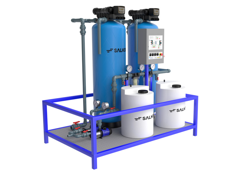 Stations de potabilisation d'eau compactes - déminéralisation / électrodéionisation - PUR-EDI - Salher_0